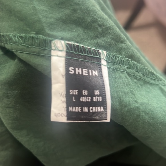 Green Long Shein Dress - Picture 5 of 5